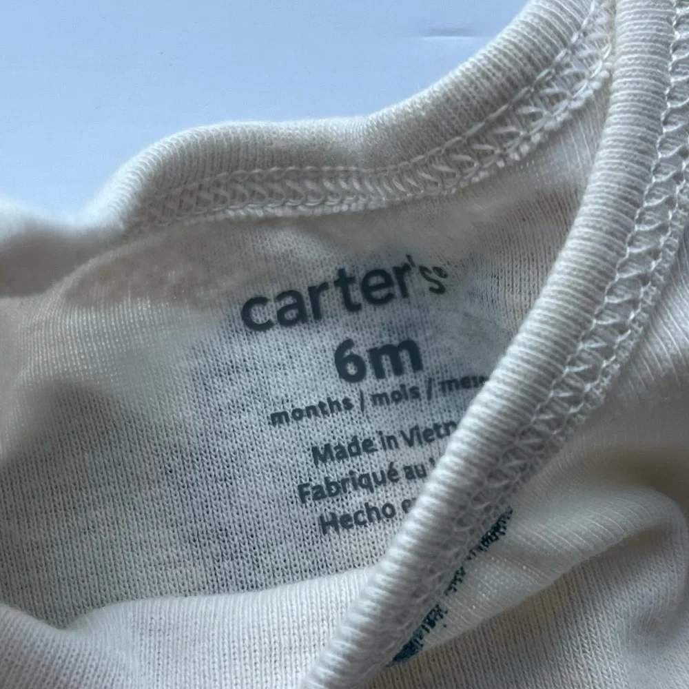 Carters • 2 Pack Bundle Baby Onesies Bodysuit Dog Lion